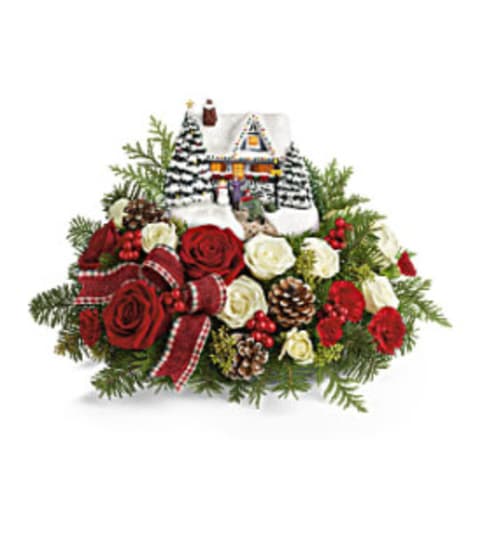 Thomas Kinkade Homecoming Hero Arrangement