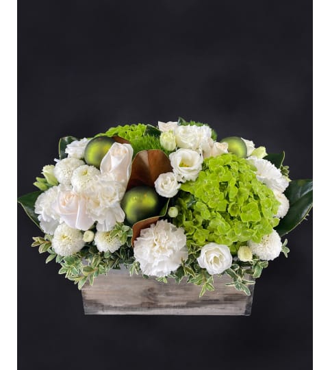 Merry Modern Grinchmas Floral Arrangement