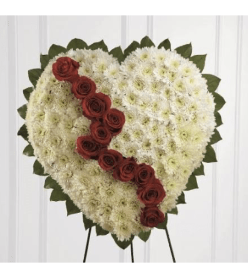 Broken Heart Wreath