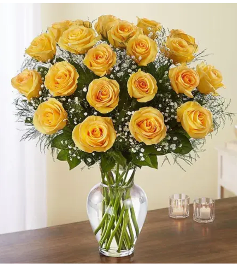 Ultimate Premium Long Stem Yellow Rose