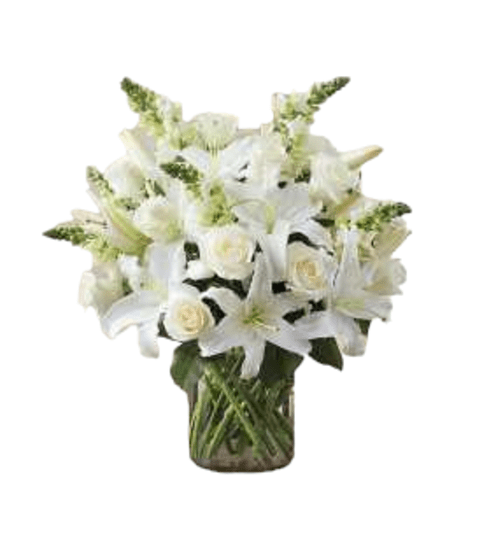 Classic White Sympathy Arrangement