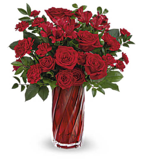 Meant For You Bouquet. An arrangement by L and J Blooms.