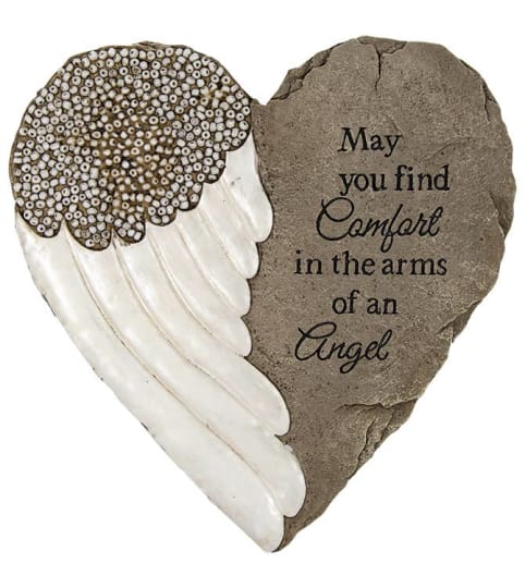 Arms Of An Angel Garden Stepping Stone