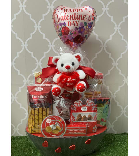 Toffees & Truffles Gift Basket Love Combo