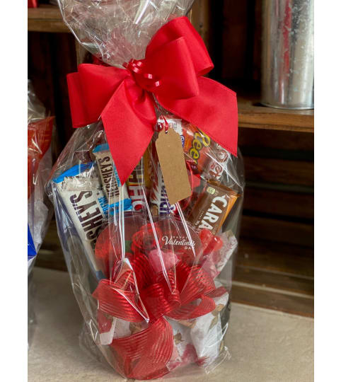 A chocolate Lover's Gift Basket