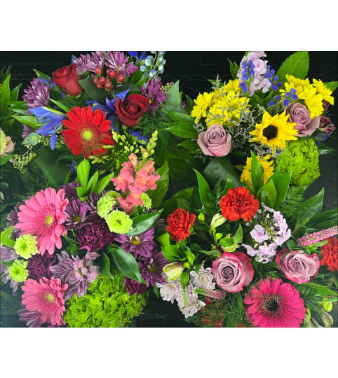 Handtied Bouquet Florist Choice. An arrangement by Loyalist Flowers.