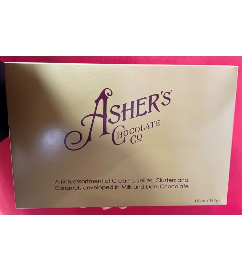 Asher's Gourmet Chocolate Box