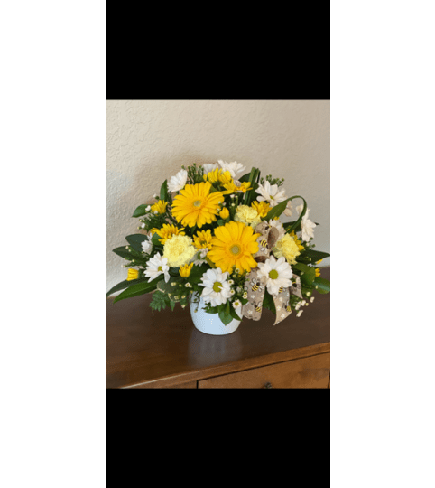 You Can Bee Anything. An arrangement by Loyalist Flowers.