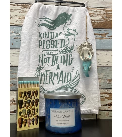 About Not Being A Mermaid Kitchen Towel Gift Set