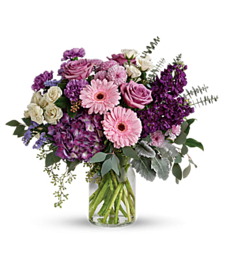 Magnificent Mauve Bouquet By Teleflora