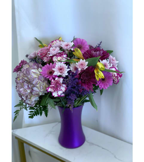 Lori's Purple Moon Arrangement