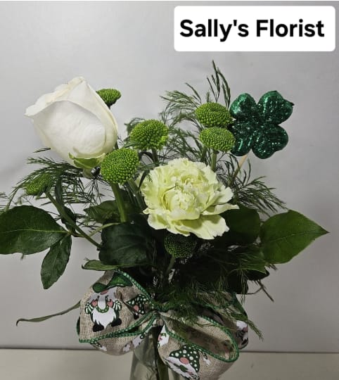 ST. PATRICK'S DANCING ON MY OWN. An arrangement by Triple A Florist.