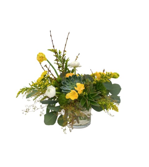 Morning Light. An arrangement by Twigs Flower Company.