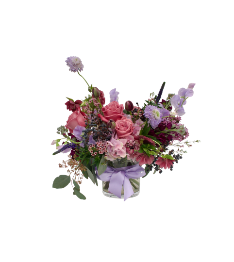 Morada Amor. An arrangement by Twigs Flower Company.