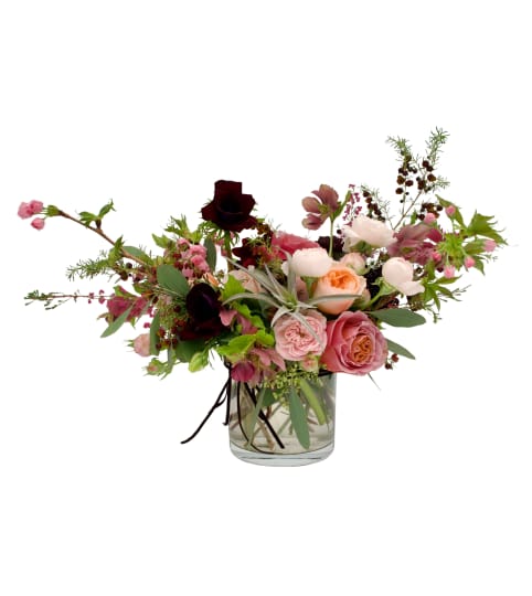 Midnight Velvet. An arrangement by Twigs Flower Company.