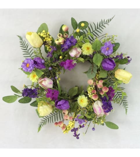 Tulip Wreath