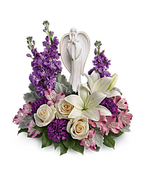 Beautiful Heart Bouquet. An arrangement by Garden Florist.