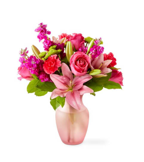 Watermelon Crush. An arrangement by Fendley Florists.