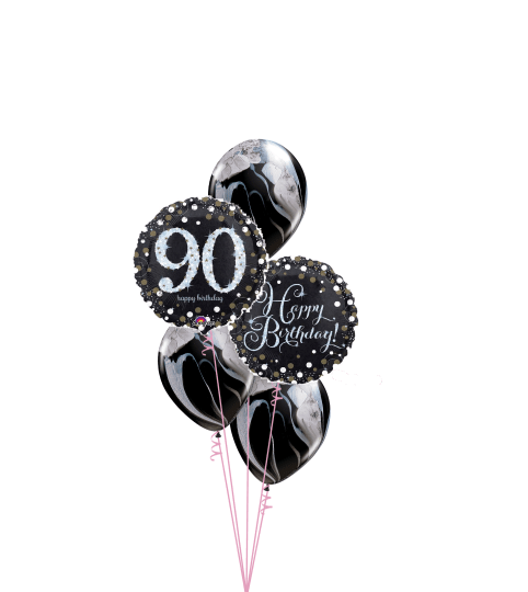 Sparkling 90 Classic Balloon Bouquet