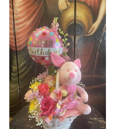 Piglet Birthday Bouquet