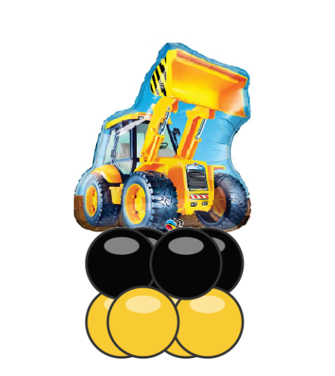 Construction Loader Balloon Super Table Topper