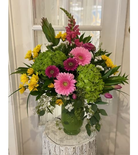 Joyous Magical Garden. An arrangement by Loyalist Flowers.