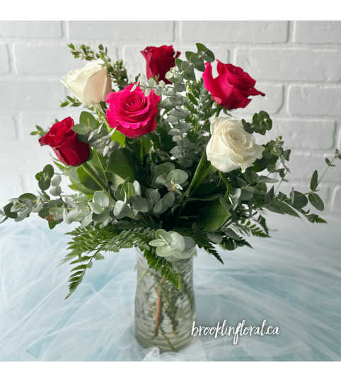 Luxe Roses In A Vase