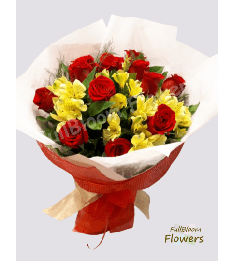 Dozen Red Rose Bouquet