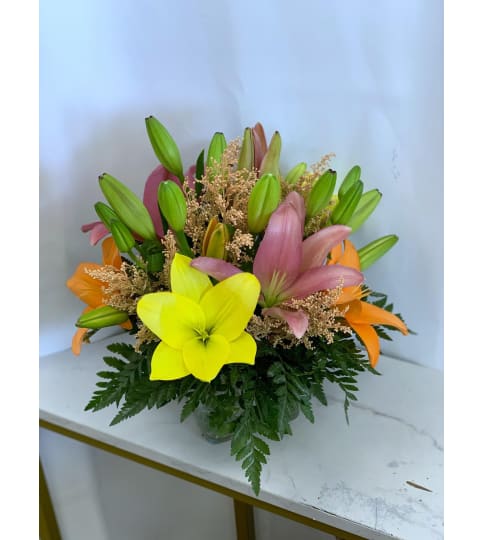 Lily Love by Floratechnics. An arrangement by Roma James Gifts.