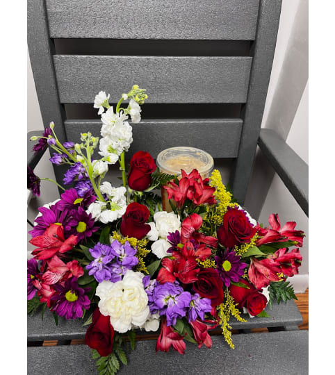For The Love Of Coffee. An arrangement by L and J Blooms.