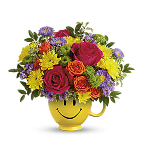 Teleflora's Choose Happy Bouquet