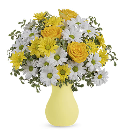 Daisy Sunny Bouquet. An arrangement by Flowers and Beyond.