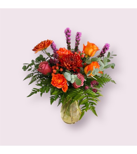 Harvest Moon. An arrangement by Lilac and Honey Floral Design Studio.
