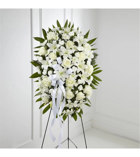 Exquisite Tribute Standing Spray ™ FTD®. An arrangement by Grower Direct. Exquisite Tribute Standing Spray ™ FTD®. An arrangement by Grower Direct.