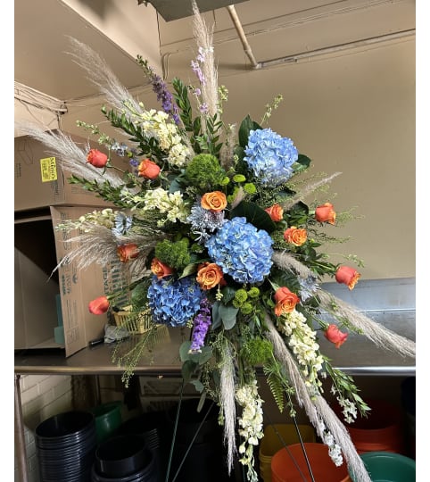 Serene Meadow Embrace. An arrangement by Flowers by Neil.