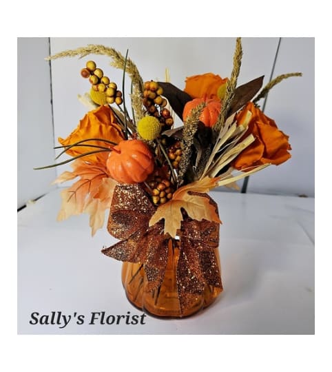 Sally's Rustic Faux Charm. An arrangement by Triple A Florist.