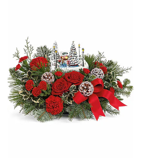 Thomas Kinkade's Oh What Fun Bouquet