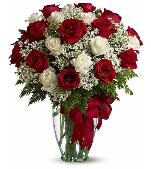 Love's Divine Bouquet - Long Stemmed Roses