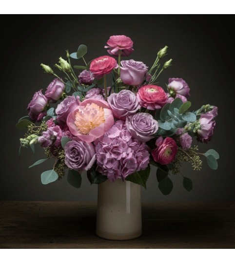 Love In Bloom - Tall. An arrangement by Langdon Florist of Tribeca.