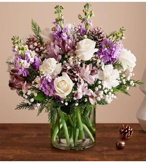 Lovely Lavender Medley by Twig and Blooms. An arrangement by Twigs and Blooms Florist.