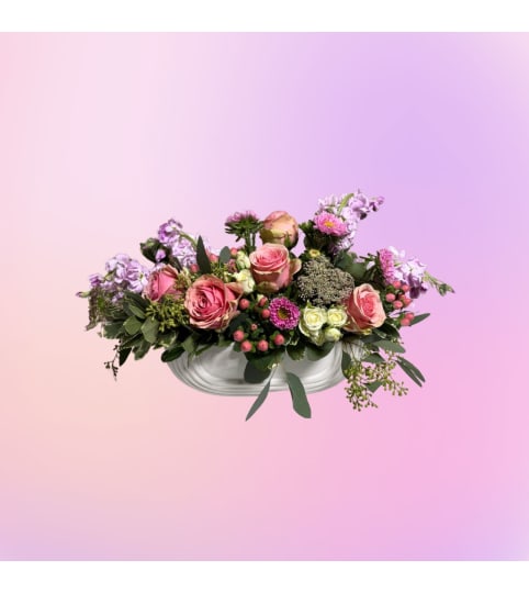 Sweet N' Pink. An arrangement by Lilac and Honey Floral Design Studio.