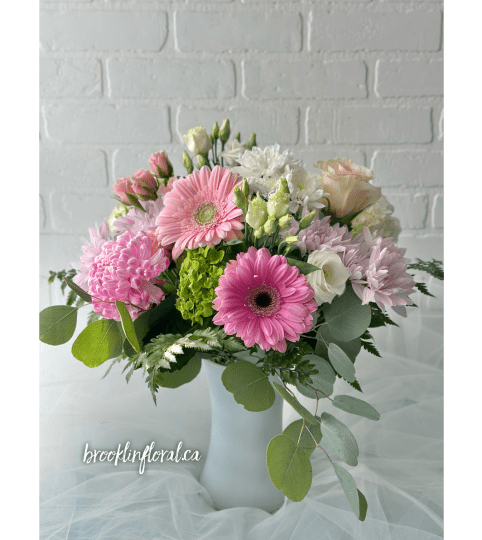 Perfect Mix. An arrangement by Brooklin Floral and Garden Shoppe Inc..