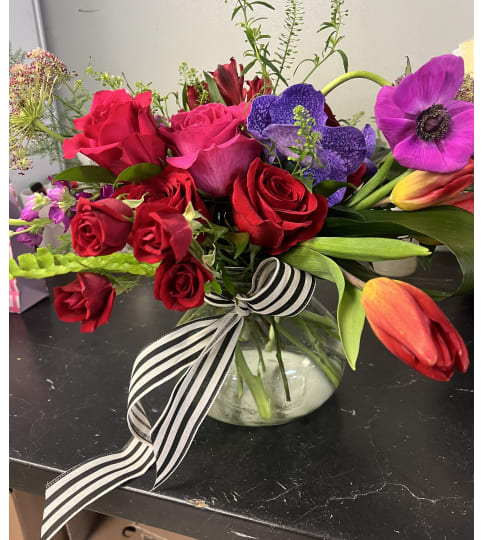 Sassy and Bold. An arrangement by Donato's Floral.