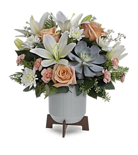 Classic Contemporary Bouquet. An arrangement by Flowers By Fiore.