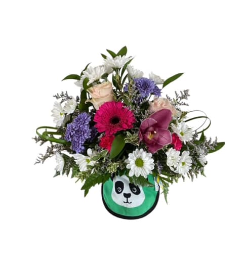 Hello Baby!. An arrangement by Loyalist Flowers.