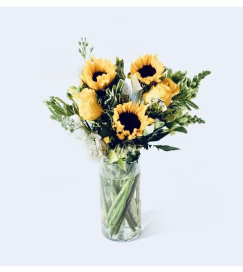 Sunny Days. An arrangement by Fletcher Heights Florist.