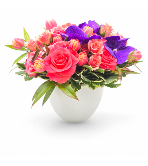 Orchid Symphony Vase