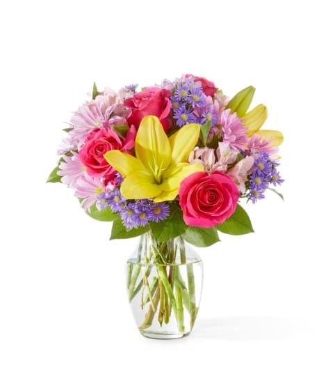 Sprinkles Bouquet. An arrangement by North Liberty Flower Shop.