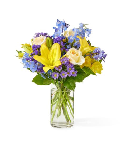 Limoncello Bouquet. An arrangement by North Liberty Flower Shop.