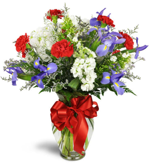 The Spirit of summer. An arrangement by Timp Valley Floral.